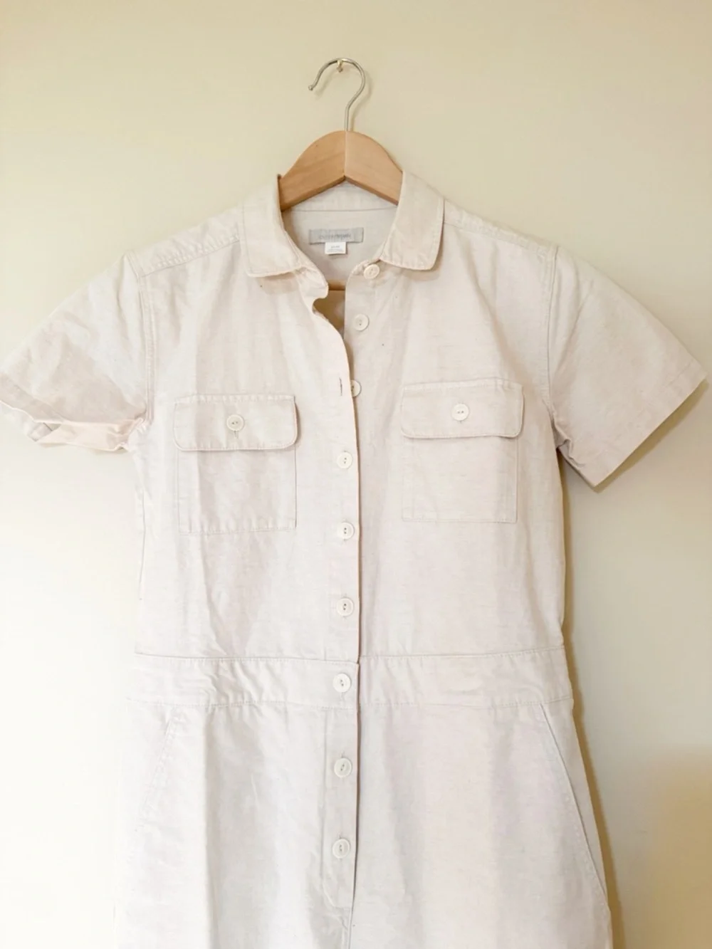 OUTERKNOWN S.E.A Jumpsuit Utility Coveralls Jumpsuit in Natural Size XSmall